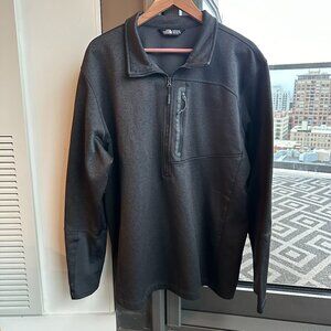 Men's XXL Gray North Face Quarter Zip Pullover